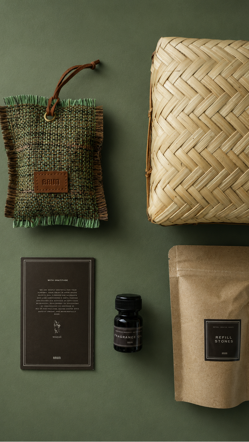 Volcanic stone aroma sachet(Sabai Jai)